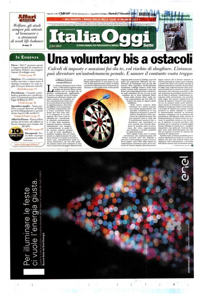 Italia oggi : quotidiano di economia finanza e politica